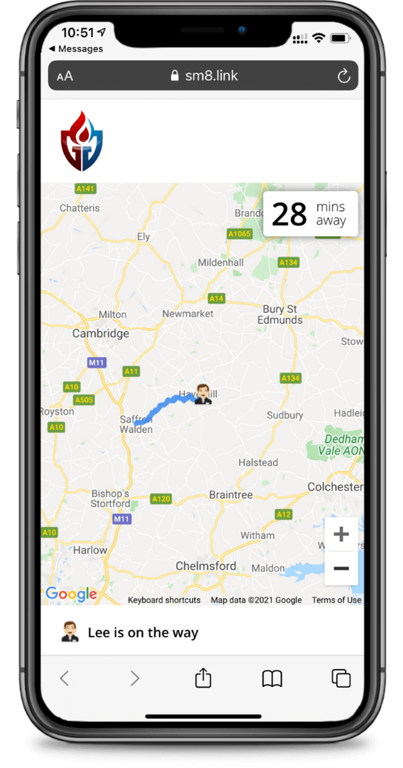 Gas Champion - Your engineer is on their way